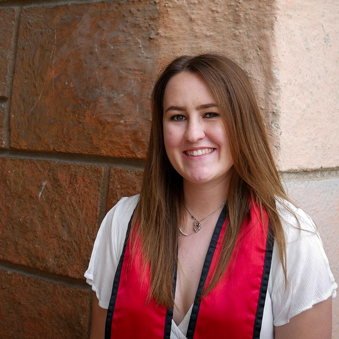 Shelby Horan  Class of 2019    Attending Southern California University of the Health Sciences: Pursuing a Doctorate of Chiropractic  B.S. Kinesiology, San Diego State University  "Sandia Prep helped set the foundation for me to succeed in both undergraduate and graduate school. Prep provided me with the tools to succeed in both my academic and personal life. I am grateful for the mentors and resources, especially Mr. Polansky and the fruit flies, from my time at Sandia Prep. My experience at Prep has helped me get to where I am today. P.S. Go Lions!" 